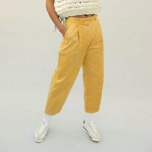 BDG Dani High-Waisted Yellow Chino Pant